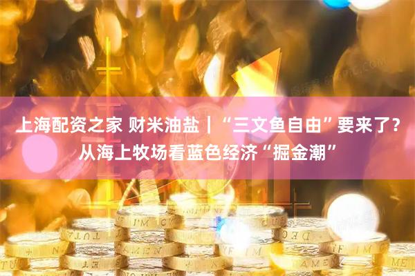 上海配资之家 财米油盐|“三文鱼自由”要来了?从海上牧场看蓝色经济“掘金潮”